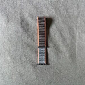 40mm Apple gray and orange sport loop